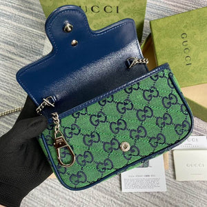 G u c c i green gg 18cm