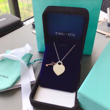 Load image into Gallery viewer, T I f f a n y heart necklace