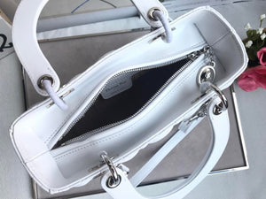 Dior lady 24cm silver/gold