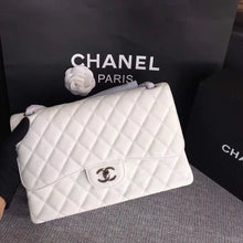 Load image into Gallery viewer, Chanel caviar white 30cm