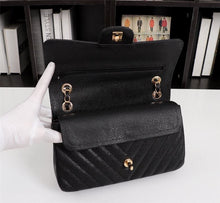 Load image into Gallery viewer, Chanel black gold/silver