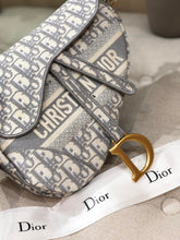 Load image into Gallery viewer, Dior gray saddle