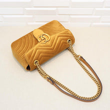 Load image into Gallery viewer, Gucci velvet gold
