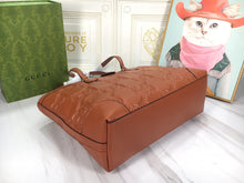 Load image into Gallery viewer, G u c c i tote brown 38*28*14cm