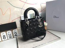 Load image into Gallery viewer, Dior lady 24cm silver/gold