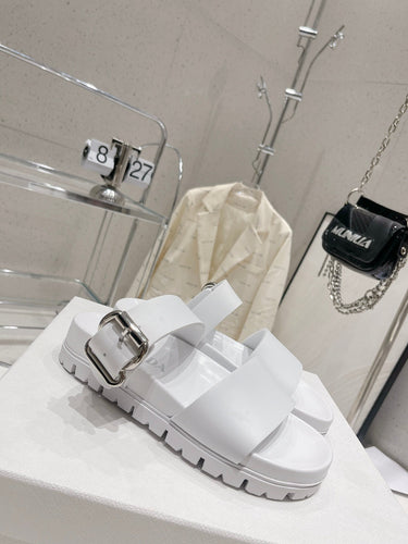 P r a d a white slides