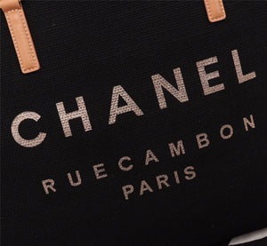 Chanel tote black