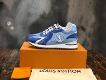 Load image into Gallery viewer, Lv blue sneakers