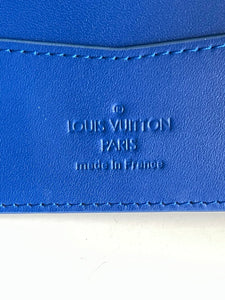 Lv blue wallet