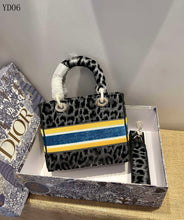 Load image into Gallery viewer, D i o r lady 24cm leopard