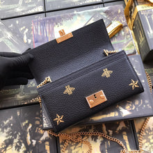 Load image into Gallery viewer, G u c c I wallet bag  19*10.5*3.5CM