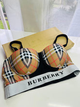 Load image into Gallery viewer, B u r b e r r y swim set top and bottom Size - 10/12