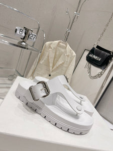 P r a d a white slides