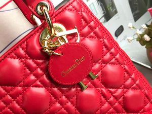 Dior lady 24cm silver /gold