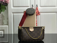 Load image into Gallery viewer, Lv MULTI POCHETTE ACCESSOIRES red