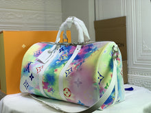 Load image into Gallery viewer, L v rainbow new duffle 40cm