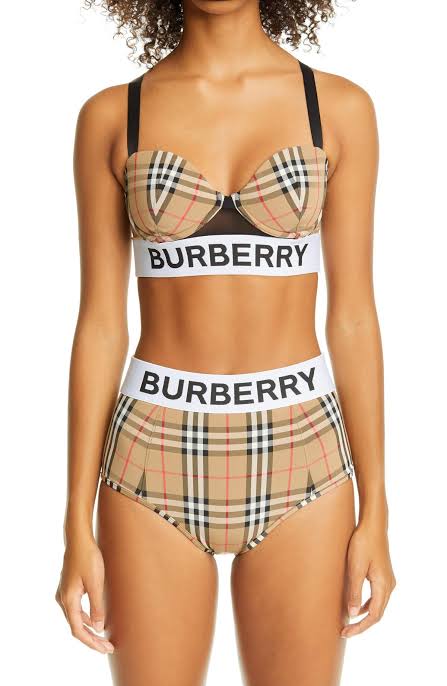 B u r b e r r y swim set top and bottom Size - 10/12