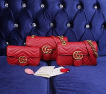 Load image into Gallery viewer, GG Marmont red