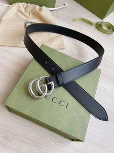 G u c c I belt silver 3cm