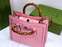 Load image into Gallery viewer, G u c c i pink Diana 20x 16x 10 or 27x 24x 11
