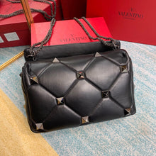 Load image into Gallery viewer, V Garavani Roman Stud black 28x20x12cm