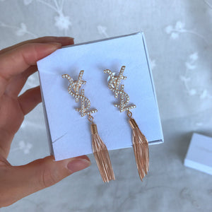 Y s l earrings