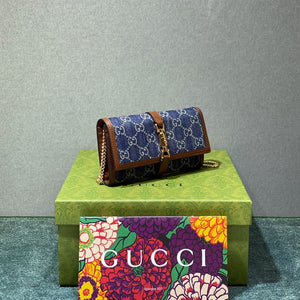 Gucci denim new19*10*3.5cm