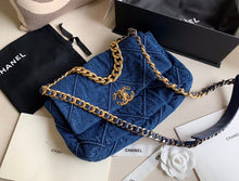 Load image into Gallery viewer, C h a n e l denim 30cm