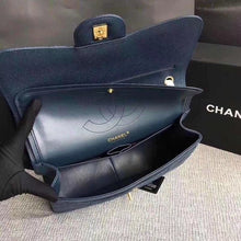 Load image into Gallery viewer, Chanel caviar navy 30cm