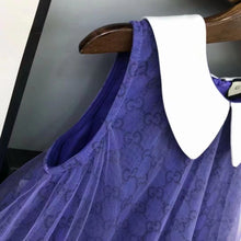 Load image into Gallery viewer, G u c c i blue dress