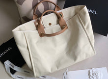 Load image into Gallery viewer, Cha tote cream