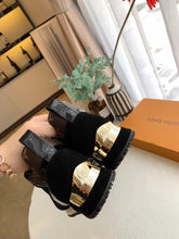 Load image into Gallery viewer, Lv black/gold