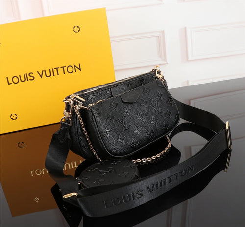 Lv pochette black new