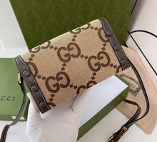 Load image into Gallery viewer, G u c c i wallet bag 18x12x5cm