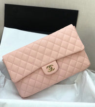 Load image into Gallery viewer, Chanel pink clutch