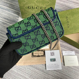 G u c c i green gg 18cm