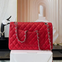 Load image into Gallery viewer, C h a n e l red / silver