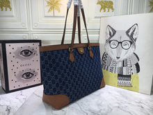 Load image into Gallery viewer, Gucci denim 38*28*14cm