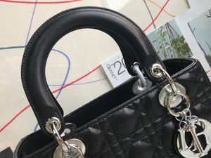 Dior lady 24cm silver/gold