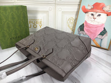 Load image into Gallery viewer, G u c c i tote gray 38*28*14cm