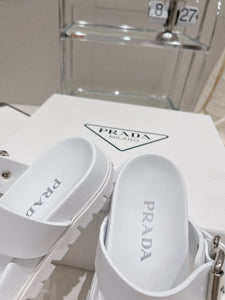P r a d a white slides