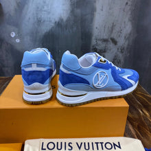 Load image into Gallery viewer, Lv blue sneakers