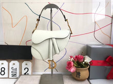 Load image into Gallery viewer, D saddle bag white