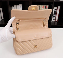 Load image into Gallery viewer, Chanel cream gold/silver