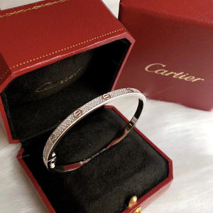 Cartier bracelet with stones