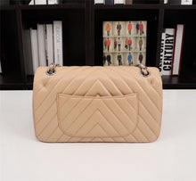 Load image into Gallery viewer, Chanel cream gold/silver