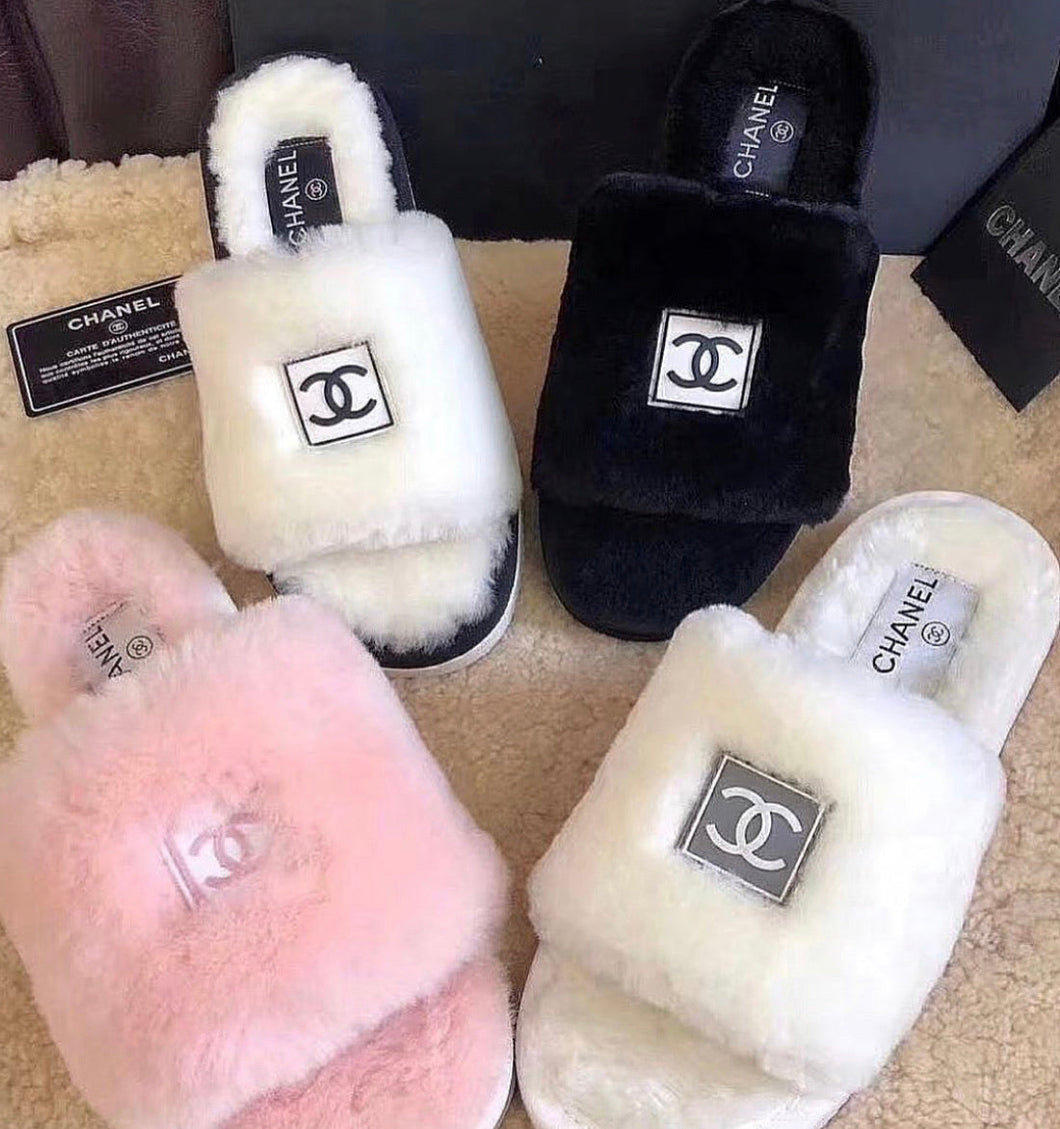 Chanel slippers