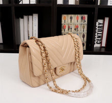 Load image into Gallery viewer, Chanel cream gold/silver