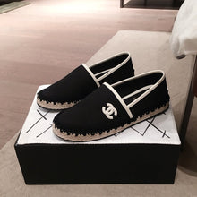 Load image into Gallery viewer, Chanel black espadrilles