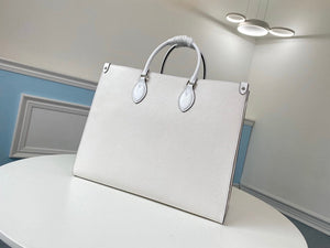 Lv tote white